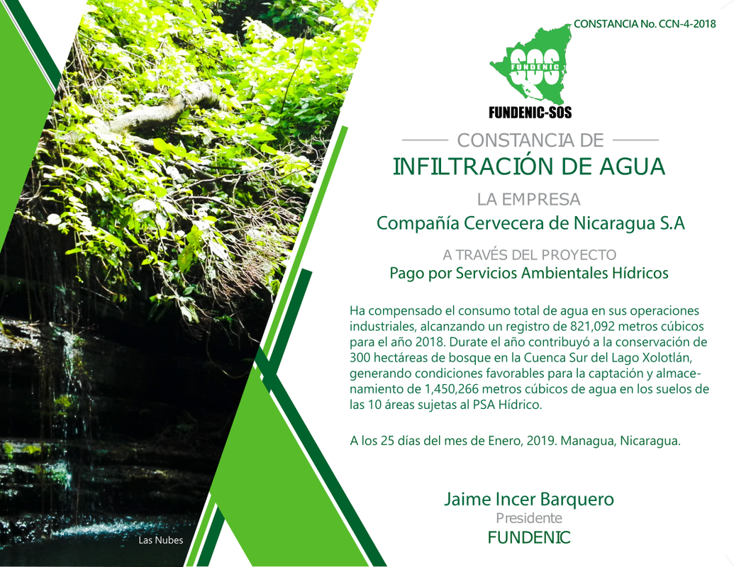Constancia PSA No. CCN-4- 2018