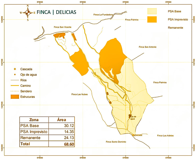 DELICIAS | 69 ha
(35 base, 15 imprevisto)