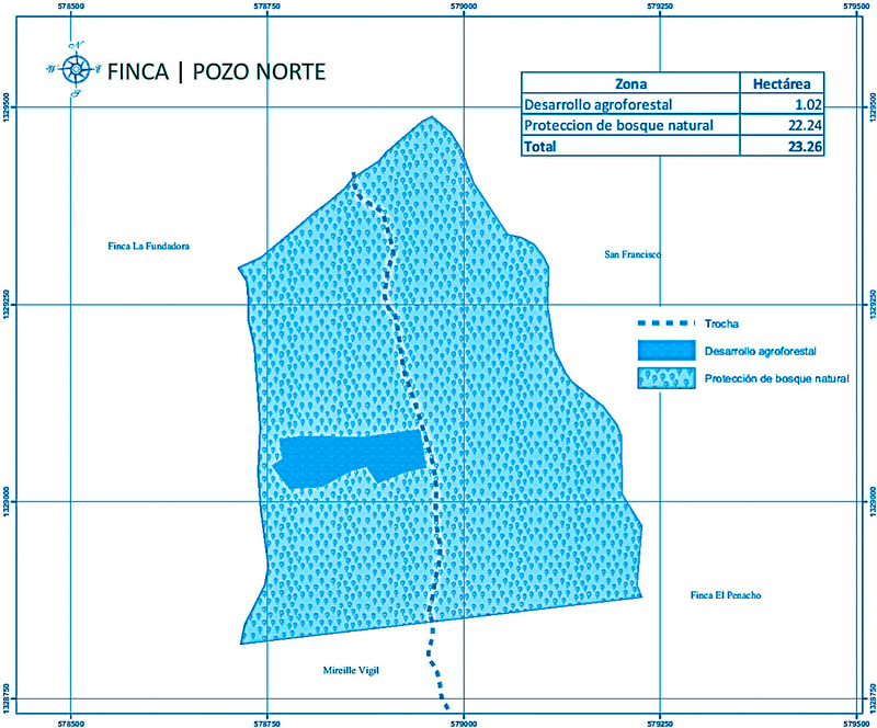 POZO NORTE | 26 ha
(25 base)