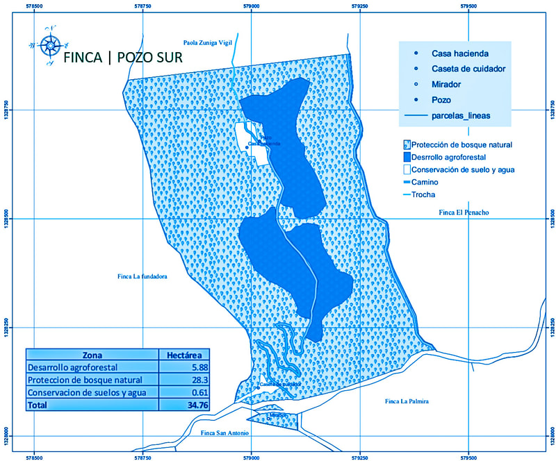 POZO SUR | 35 ha
(30 base, 5 imprevisto)